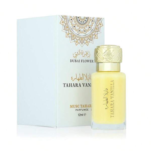 Dubai Flower - Tahara Vanilla 12ML Alcohol-Free Perfume Extract Unisex