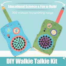 STEM Toys Crafts Kits For Boys Girls Age 5-7 8-13 8-10-12-14 Science DIY Building Kits Kids Activities Walkie Talkies Birthday Gifts For 6 7 8 9 10 11 12 13 14+ Years Old Boys Teens Gift Ideas,Holiday Gift - default - View 2