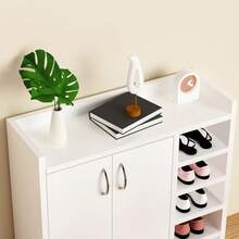 OYAJIA Shoe Cabinets - 白色 - 查看 4