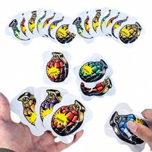 5/10/50/100pcs Exploding Surprise Grenade Party Poppers,Simulation Automatic Explosion Inflatable Grenade, Prank Game Air Blast Bag,Funny Gag Gifts For April Fools, Christmas, New Year Celebration, Weddings Halloween Party Props (Color Random) - Multicolor - View 8