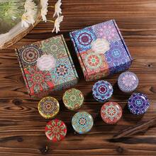 4pcs/Set Aromatherapy Candles, Fragrance Therapy Candle Set, Relaxation Candles, Scented Candle Gift Box Set, Suitable For Wedding, Birthday, Holiday, Wedding Favors, Home Fragrance Therapy Candles, Unisex Candle Gifts, Birthday, Christmas, Yoga Bath, Valentine's Day Gifts, Home, Hotel Decor - Multi Scents - View 8