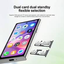 SERVO S27 迷你智能手机安卓 12.0 内存 2GB ROM 16GB 双卡 4.0 英寸显示屏 4G WCDMA 手机 - 灰色 - 查看 7