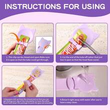 Multi-Function Cat Treat Dispenser Spoon, Suitable For Licking Cat Treats, Squeeze-Style Cat Treat Scoop, Feeder, Large Cat Food Scoop - Multicolor - View 9