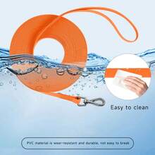 Dog Training Leash | Waterproof Durable PVC Long Lead | 3m/5m/10m/15m For Outdoor Walking, Hiking & Snow Play | All-Season Control For Large Medium Small Dogs