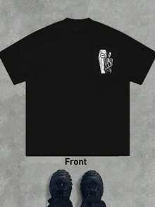 Maglietta con band Type O Negative , T-shirt da uomo con stampa fronte-retro, alla moda, casual, girocollo, in cotone 220 g/m2 (1 pezzo)