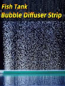 1pc Efficient Aquarium Bubble Bar, Bubble Diffuser, Aquarium Accessory, Beneficial For Fish Health, Easy To Install, Durable Diffuser, Suitable For Freshwater Fish Tank - Multicolor - View 5