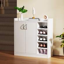 OYAJIA Shoe Cabinets - 白色 - 查看 2