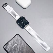 运动透气硅胶表带兼容 WATCH FIT 4 Pro FIT4 腕带兼容 WATCH FIT 3 手链带配件 - Compatible With Huawei Fit 3/4/4Pro - 查看 9