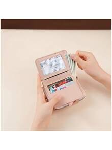 Short Women's Wallet Simple Cute Kitten Pattern Coin Purse Multi-Functional Card Holder With Multiple Card Slots Money Bag For Women Wallet Mini Wallet Purse Wallet Fall Autumn Cute Wallet Small Wallet Wristlet Wallet