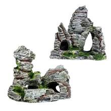 Resin Fake Mountain, Ornamental Craft, Fish Tank Decor, Aquarium Ornaments