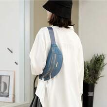 Women Fashion Waist Bag Casual Commute Sport Portable Shoulder Crossbody Bag With Multiple Pockets, Phone Pouch - Nhiều màu - Xem 6