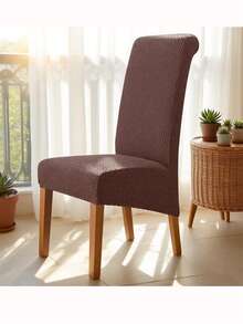 1 pezzo Coprisedia jacquard per sala da pranzo, coprisedia di taglia extra large - Multicolore - Visualizzare 2