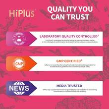 Hiplus Women'S Hair Growth Gummies, Nourish Thinning Hair And Add Thickness, Hair Growth Product With Patented Collagen Complex For Dramatic Results And Thicker, Fuller Hair, Pineapple Flavour - 90 Gummies (45 Day Supply) - 1個 - 查看 6