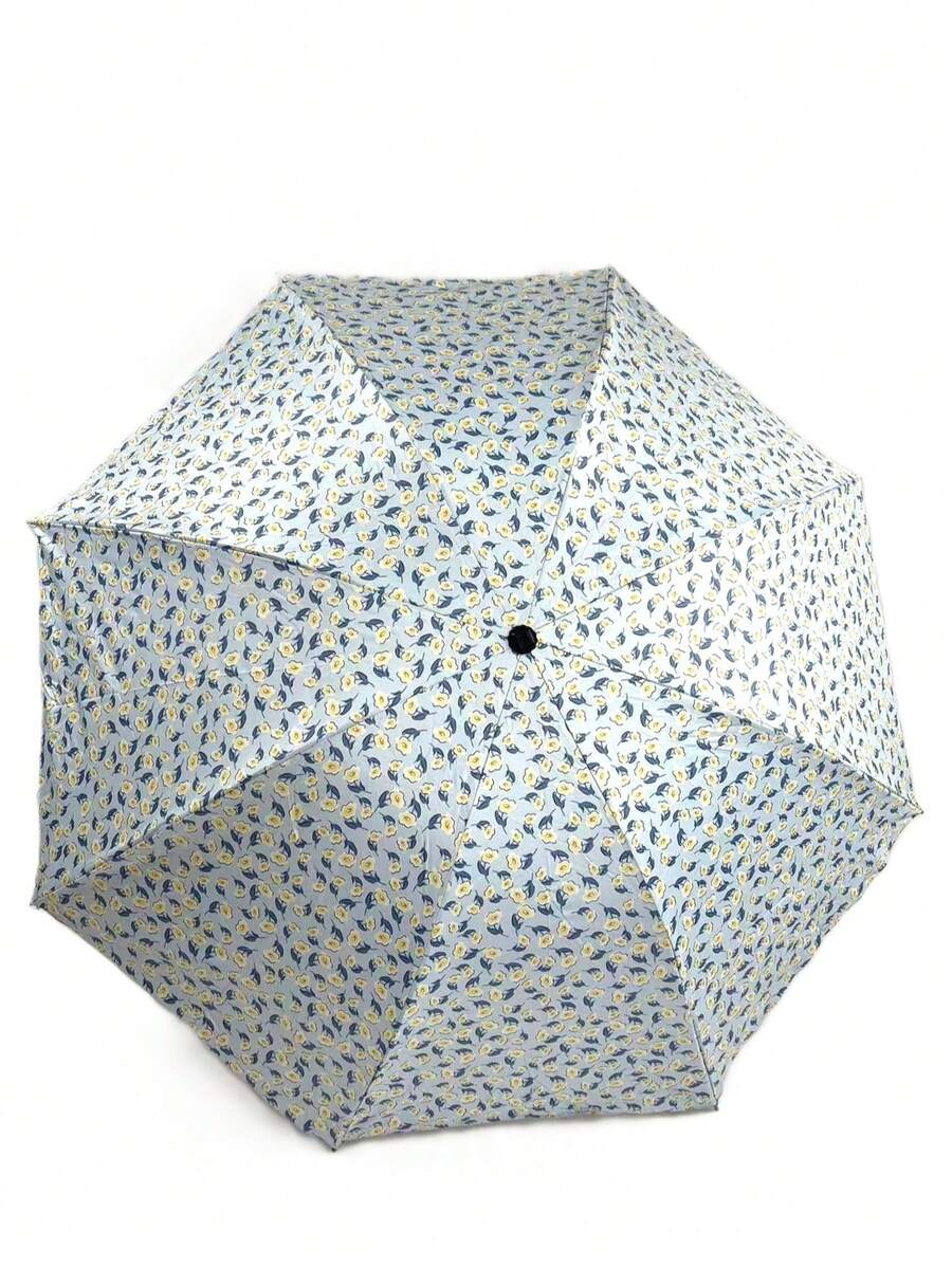 23" Transparent Umbrella With Automatic Opening