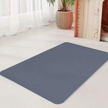 1pc Solid Color Pet Feeding Mat, Diatomite, Suitable For Small Dogs, Cats And Elderly Pets - Pet Toilet Mat, Pet-Friendly Home, Lively Design, Easy-To-Clean Surface, Suitable For Multi-Pet Households