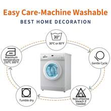 4 PIEZAS Fundas de cojín de estilo bohemio - 17.7*17.7 pulgadas, impresión de un solo lado, decoración de cactus verde, lavable a máquina con cremallera, sin relleno incluido