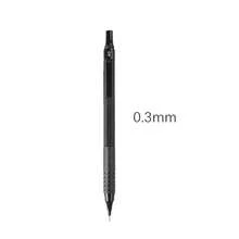 European And American 0.3 0.5 0.7 2.0mm Art Drawing Mechanical Pencil Low Center Of Gravity Retractable Nib Metal Mechanical Pencil Back To School - Black - View 15