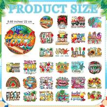 Yuntau 30 Pcs Silly Goose Iron On Transfer Patches, Funny Goose Iron Ons Cute Animal Dtf Ready To Press Heat Transfers Vinyl Stickers Appliques For T-Shirt Clothing Backpack Bag Pillow Cover DIY Craft - ColorK - 查看 3