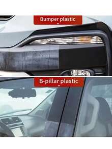 KineShineX 通用汽车修补膏，汽车划痕修补膏，汽车内饰轮胎配件修补膏，防褪色，汽车保养膏，防泛黄，轮胎增黑膏，让您的爱车焕然一新，汽车经销商必备配件，汽车划痕修补漆 - 彩色 - 查看 6