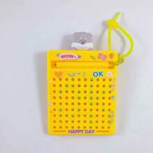 1 bảng vẽ bi thép từ tính hoạt hình dễ thương, bảng viết vẽ graffiti cho học sinh, bảng viết thời trang dễ thương nhỏ treo tường - Nhiều màu - Xem 11