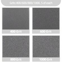 20 Pcs Sanding Pads Paper For Body Car Round Fine Sandpaper - Red - View 4