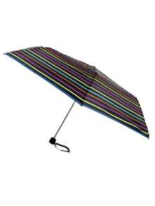 23" Transparent Umbrella With Automatic Opening - Pinstripe - View 7