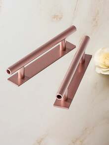 1pc Drill-Free Self-Adhesive Drawer Door Handle, Suitable For Furniture Cabinet Doors, Kitchen Cabinet Doors, And Drawers. It Can Be Used On Various Cabinets/Drawers/Lockers. - Multicolor - View 11