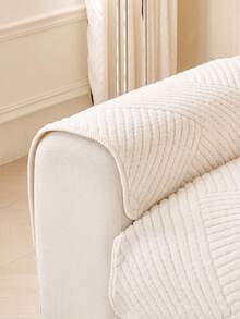 1 husă de pernă de canapea din pluș cald, pernă de șezut minimalistă modernă, husă de canapea rezistentă la praf și lavabilă, moale și rezistentă la decolorare, potrivită pentru animale de companie, se potrivește canapelei în formă de L și canapelei cu 1/2/3/4 locuri, potrivită pentru dormitor, birou, living