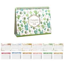 2026年台历双面线圈本办公学校用品年度日程安排表待办事项清单月历日历礼物