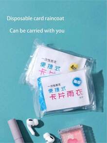 1/5/10/15 piezas Ponchos de lluvia desechables de uso intensivo con capucha, capas de lluvia impermeables portátiles adecuadas para viajes, actividades al aire libre, artículos de viaje desechables transparentes de un solo uso, necesidades de hotel, artículos esenciales para exteriores, suministros para habitaciones, viajes a la playa, tamaño mini, artículos desechables para el período, accesorios de baño
