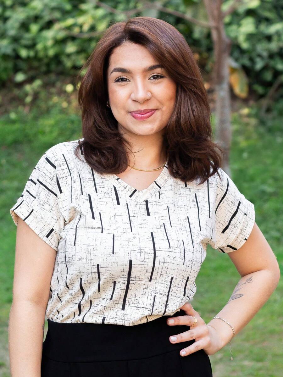 Women's T-Shirt - SHALON MODA EVANGÉLICA - 白色 - 查看 1