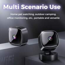 Small Wireless WiFi Camera Hidden Spy Security Cameras,Mini Nanny Cam Smart Home, Pet Dog Baby Camera Indoor Outdoor 1080P Remote Portable, Phone APP Room Camera - Multicolor - View 7