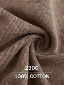 Character Monogram Print T-Shirt, Boutique 230g Washed Old Batik Thickened Cotton T-Shirt, Men's Fashion Casual Fine Cotton T-Shirt, Short-Sleeved Round Neck T-Shirt