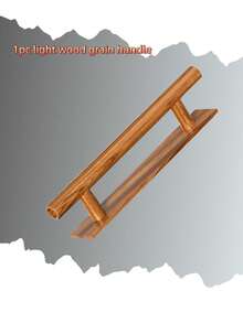 1pc Drill-Free Self-Adhesive Drawer Door Handle, Suitable For Furniture Cabinet Doors, Kitchen Cabinet Doors, And Drawers. It Can Be Used On Various Cabinets/Drawers/Lockers. - Multicolor - View 19