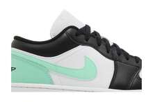 Nike Air Jordan 1 Low 'Green Glow' (Unisex) White/Green Glow/Black 553558-131 Spring New - 白色 - 查看 2