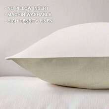 1Pc 18x18 Inch Checkered Pillow Covers Black & White Plaid Square Throw Pillow Cases - Modern Decorative, Machine Washable For Living Room, Bedroom, Outdoor, Bedroom Accessories, Bold Pattern Decor, Easy Care Fabric, Single Sided Print (No Insert), Home Decor, Farmhouse Home Decor - 白色 - 查看 4