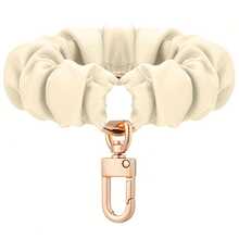1 Women's Wrist Keychain Elastic Car Keychain - Fashionable And High-End - 黑色 - 查看 8