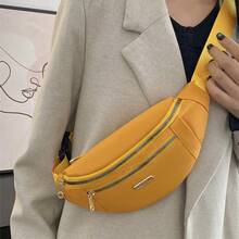 Women Fashion Waist Bag Casual Commute Sport Portable Shoulder Crossbody Bag With Multiple Pockets, Phone Pouch - Nhiều màu - Xem 7