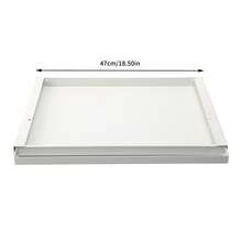 Kitchen Countertop Microwave Oven Organizer Stand With Pull-Out Shelf