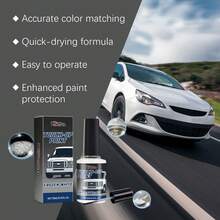 Car Scratch Touch Up Paint Repair Small Scratches Pearl White Color-Matched For Diy Auto Body Paint Fixer Restoration For All Vehicles - 白色 - 查看 11