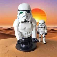 1 Authentic Star Wars Series Black Sith Character Desktop Figurine, Stand And Handle, ABS Material, Unique Design Collectible, Suitable For Office Or Bedroom Decoration | Perfect Holiday Gift, Christmas Choice, Thanksgiving Top Pick - Multicolor - View 6