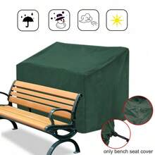 Copertura per panca a 3 posti, copertura impermeabile per panca da giardino per uso esterno, copertura protettiva in tessuto Oxford 210D, copertura per mobili