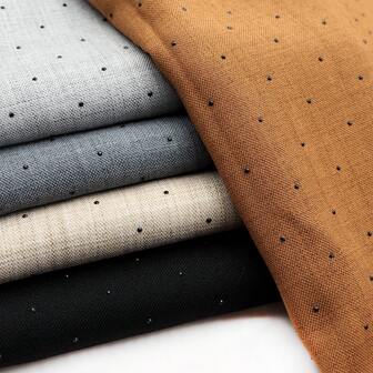 1 件复古粗花呢绗缝涤纶面料，57x19.68 英寸预切，耐用且用途广泛的面料，非常适合婚礼装饰、DIY 拼布工艺品、缝纫、发饰、节日家居装饰、包包和钱包制作 - DIY 绗缝用品