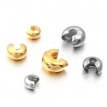 20/40pcs Stainless Steel Open Jump Rings, Necklace And Bracelet Making Accessories, Jewelry Making Supplies, Minimalist Fashion Chain Connectors - Open Positioning Beads - View 6