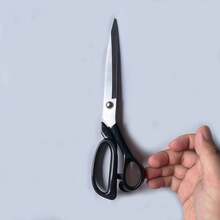 1 件不锈钢精制裁缝剪刀，家用缝纫剪，适用于布料、衣服，8-10 英寸