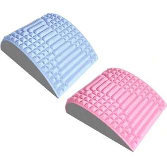 1pc EVA Waist Stretching Pillow, Relieves Lumbar Pain, Convenient For Home Use