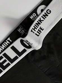 3 chiếc quần boxer nam màu trơn - Nhiều màu - Xem 10