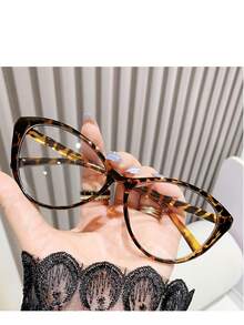 1副男女通用休闲PC（聚碳酸酯）眼镜框，时尚四季皆宜 - 彩色 - 查看 3