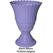 Kit Of 2 Royal Vases For Party Decoration 20cm Height - 紫丁香 - 查看 2