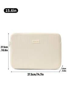 Cute Macaron Color Corduroy Laptop Bag For Girls, Soft Padded Notebook Sleeve Case, 13/14 Inches 15/15.6 Inches Portable Computer Pouch Laptop Case Laptop Bag For Ladies Suitable For School, Office, And Commuting Back To School Stuff Bag Autumn University Essentials Laptop Bag For Women Mac Book Case Laptop Sleeve